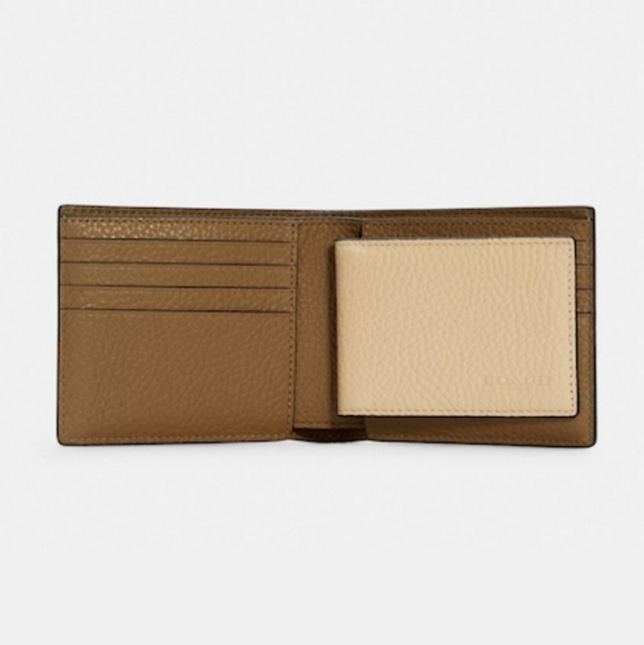 Coach 3 In 1 Wallet In Colorblock With Horse And Carriage - Picture 9 of 9
